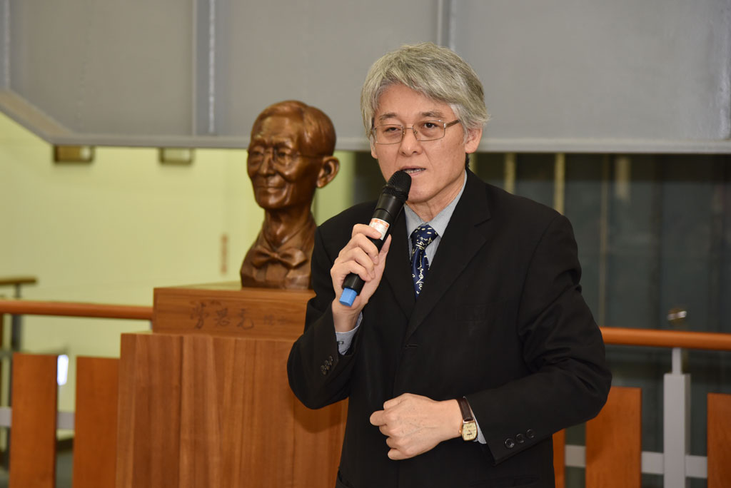 高柏園校長致詞。
